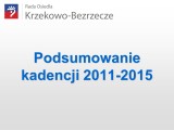 Podsumowanie kadencji